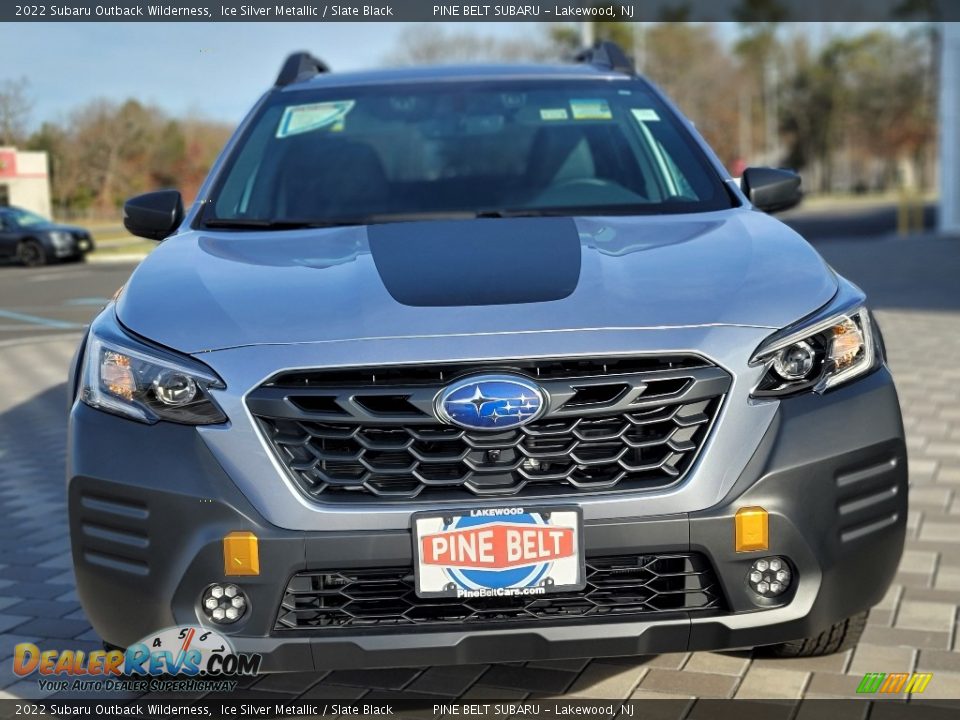 2022 Subaru Outback Wilderness Ice Silver Metallic / Slate Black Photo #3