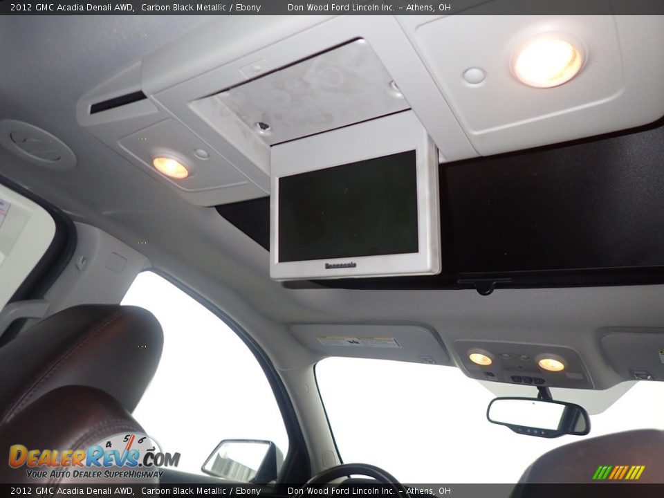 2012 GMC Acadia Denali AWD Carbon Black Metallic / Ebony Photo #3