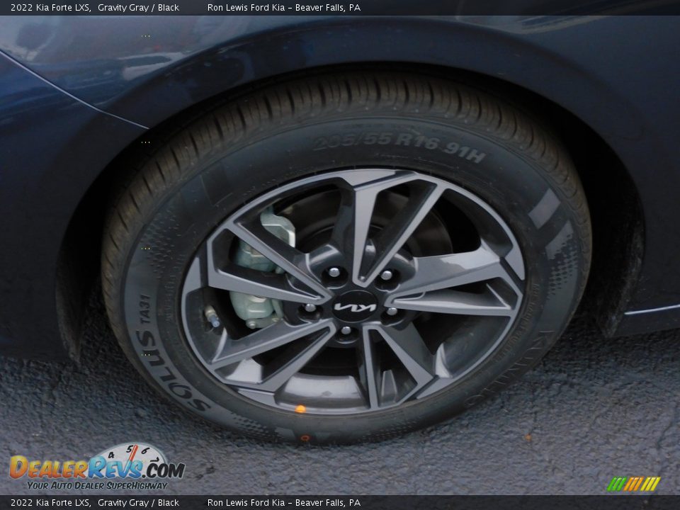 2022 Kia Forte LXS Gravity Gray / Black Photo #10