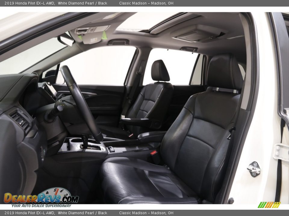 2019 Honda Pilot EX-L AWD White Diamond Pearl / Black Photo #5