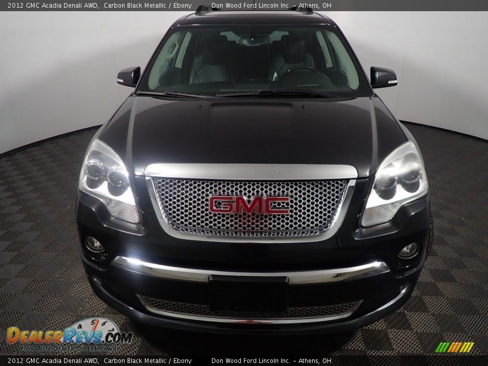 2012 GMC Acadia Denali AWD Carbon Black Metallic / Ebony Photo #8