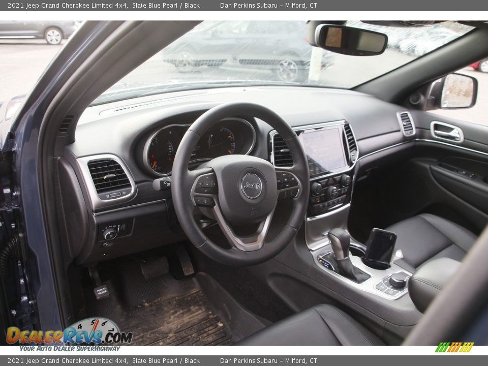 2021 Jeep Grand Cherokee Limited 4x4 Slate Blue Pearl / Black Photo #10