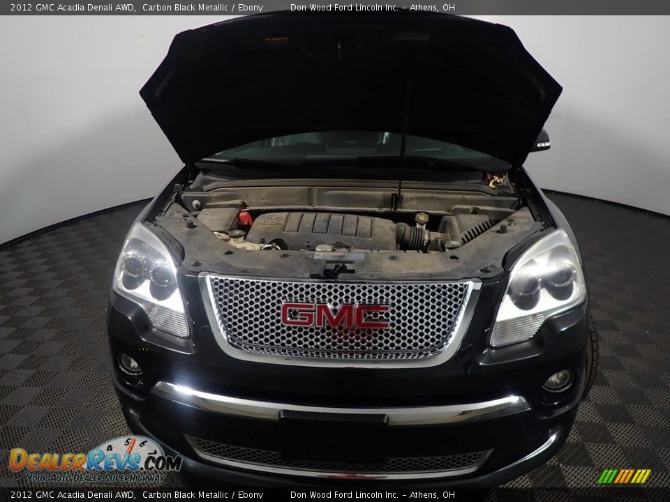 2012 GMC Acadia Denali AWD Carbon Black Metallic / Ebony Photo #9
