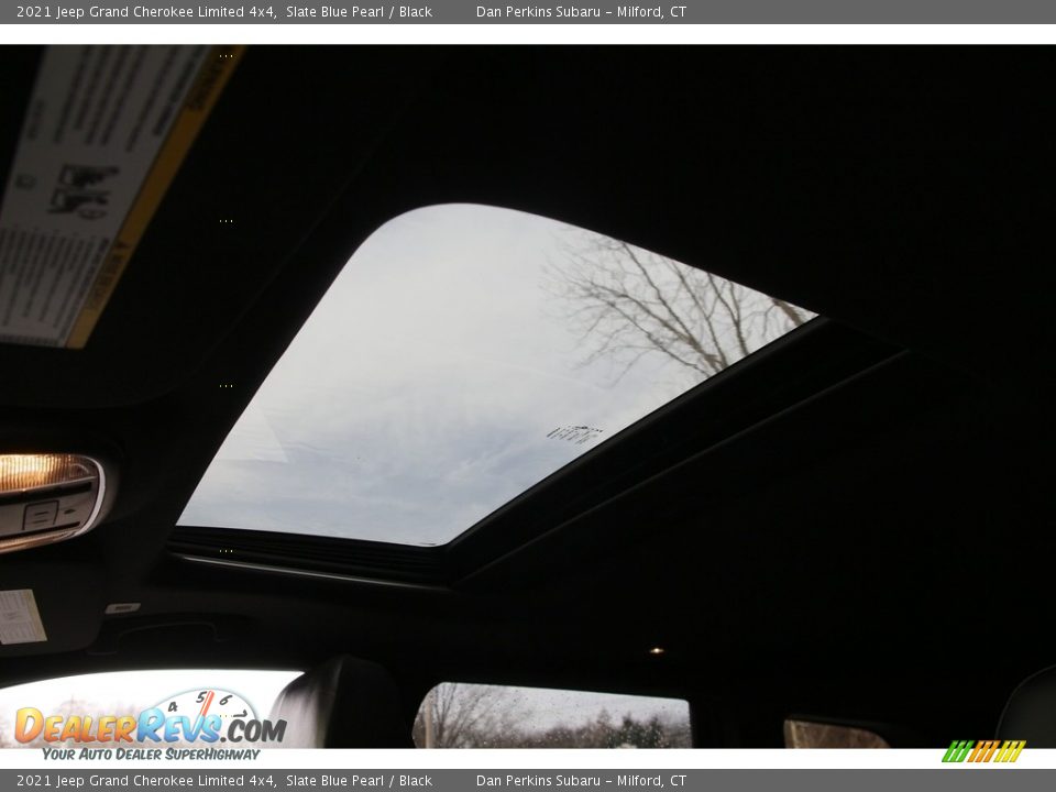 2021 Jeep Grand Cherokee Limited 4x4 Slate Blue Pearl / Black Photo #11