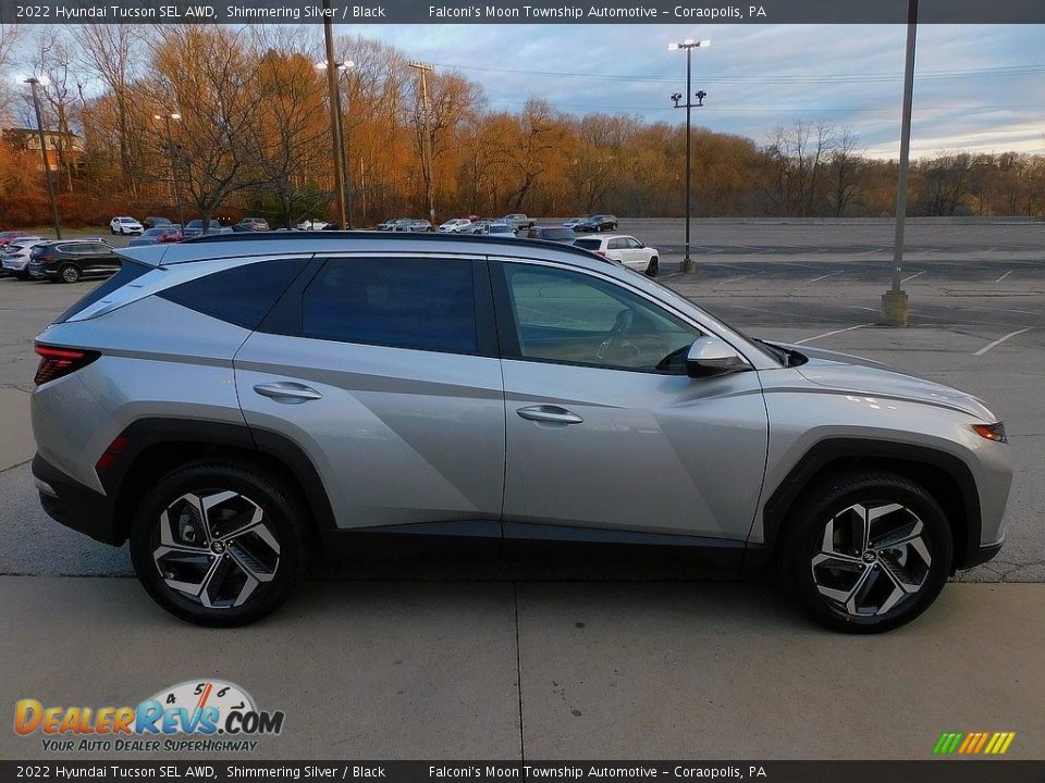 2022 Hyundai Tucson SEL AWD Shimmering Silver / Black Photo #1