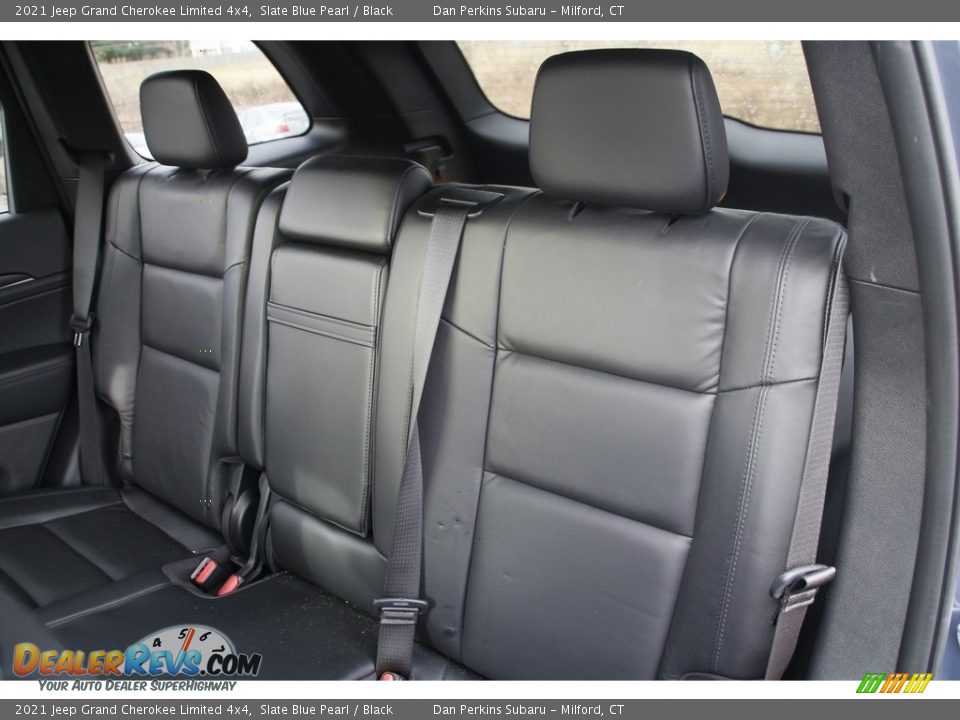 2021 Jeep Grand Cherokee Limited 4x4 Slate Blue Pearl / Black Photo #13