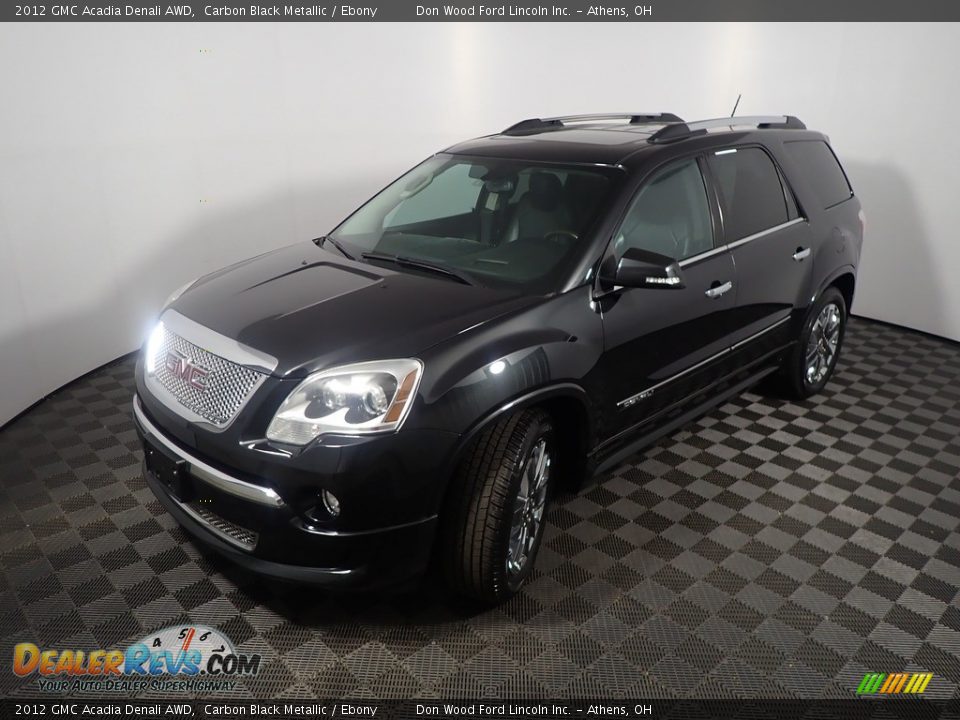 2012 GMC Acadia Denali AWD Carbon Black Metallic / Ebony Photo #12