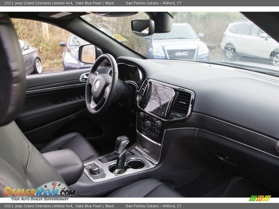 2021 Jeep Grand Cherokee Limited 4x4 Slate Blue Pearl / Black Photo #16
