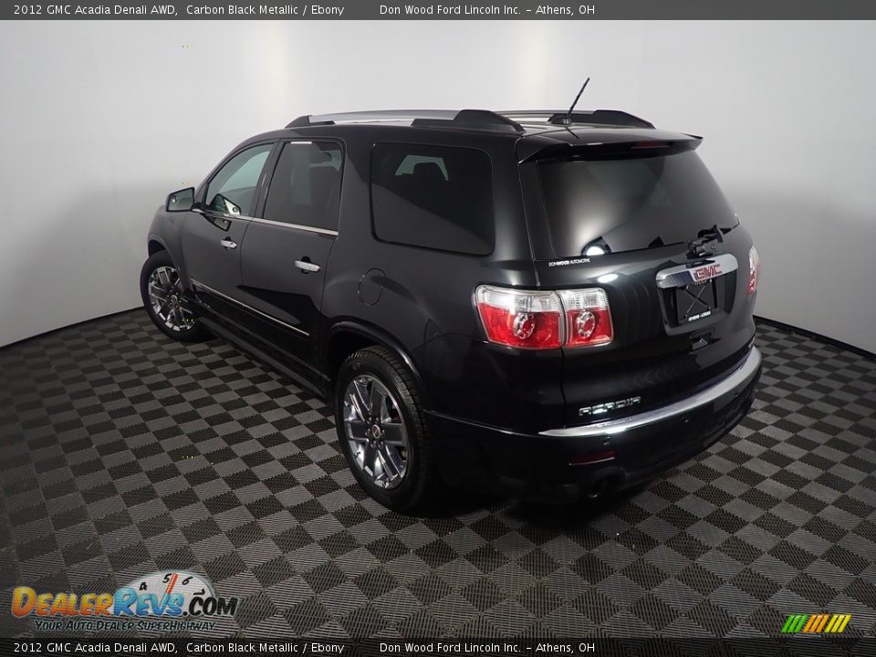 2012 GMC Acadia Denali AWD Carbon Black Metallic / Ebony Photo #15