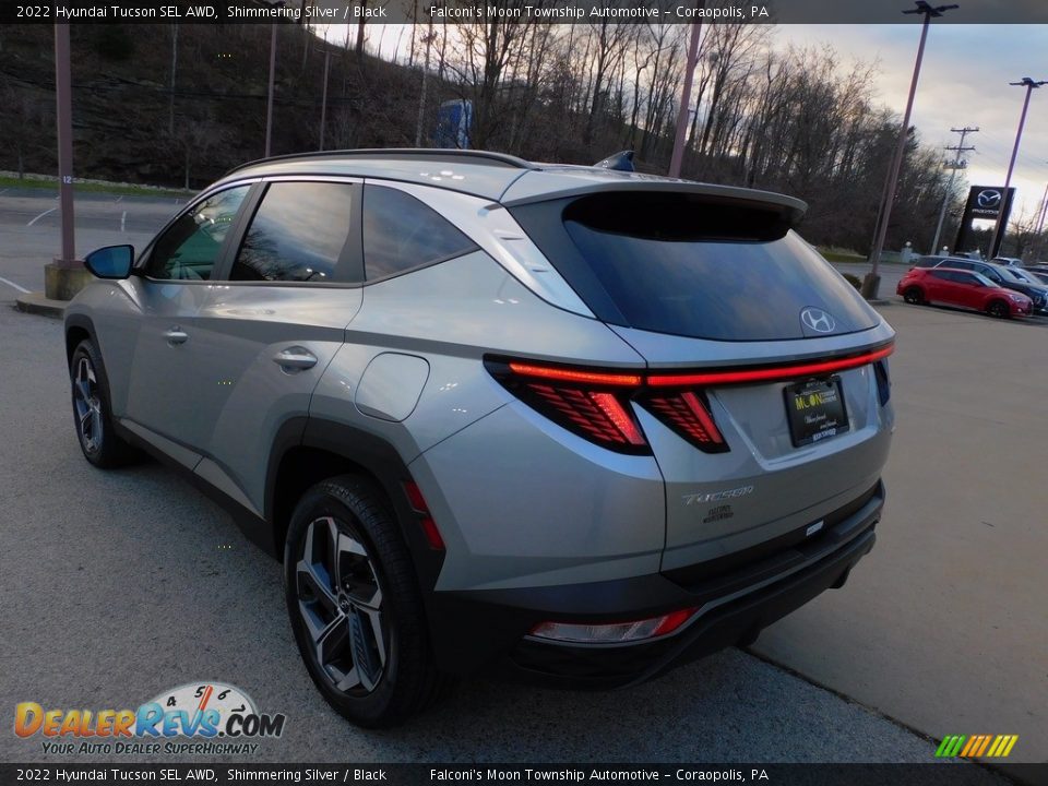 2022 Hyundai Tucson SEL AWD Shimmering Silver / Black Photo #5