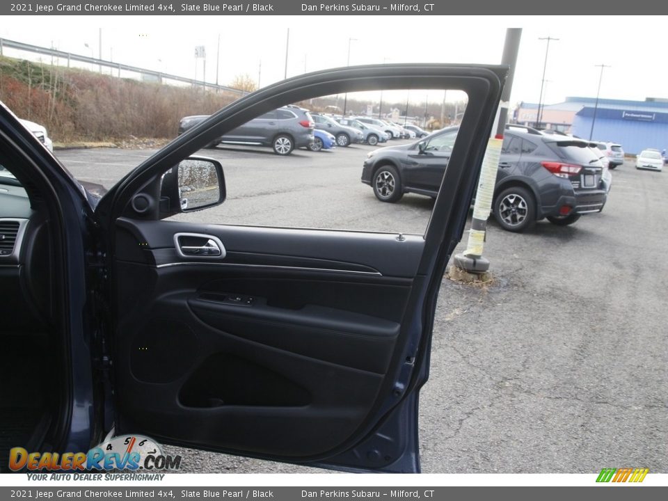 2021 Jeep Grand Cherokee Limited 4x4 Slate Blue Pearl / Black Photo #17