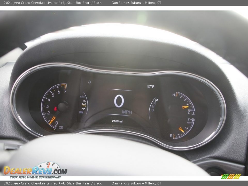 2021 Jeep Grand Cherokee Limited 4x4 Slate Blue Pearl / Black Photo #18