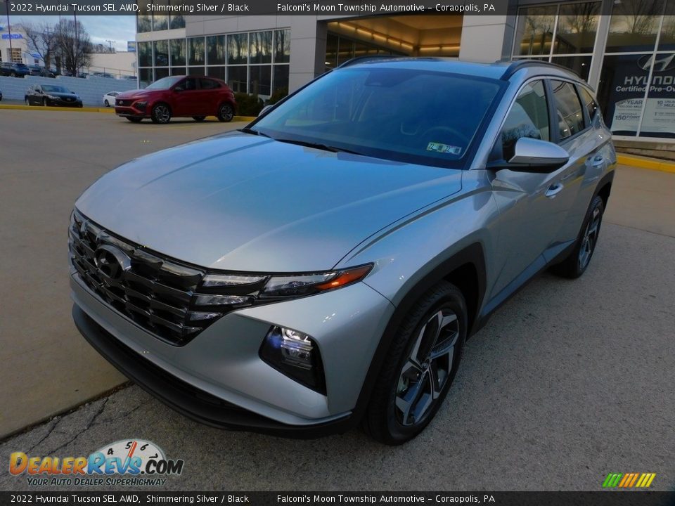 2022 Hyundai Tucson SEL AWD Shimmering Silver / Black Photo #7