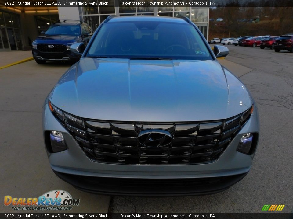 2022 Hyundai Tucson SEL AWD Shimmering Silver / Black Photo #8