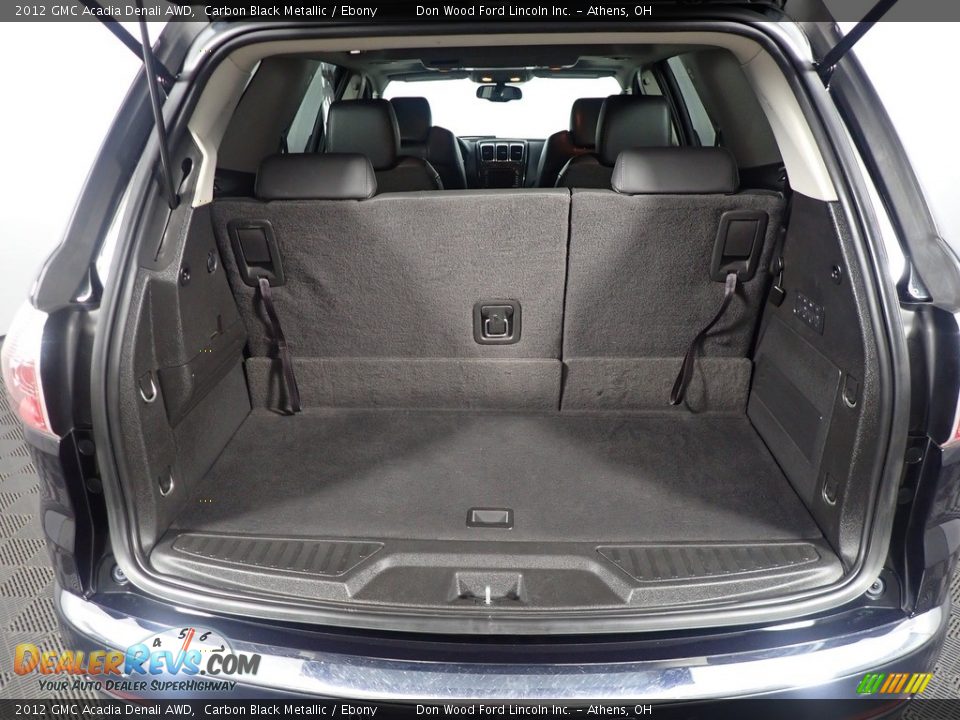 2012 GMC Acadia Denali AWD Carbon Black Metallic / Ebony Photo #19