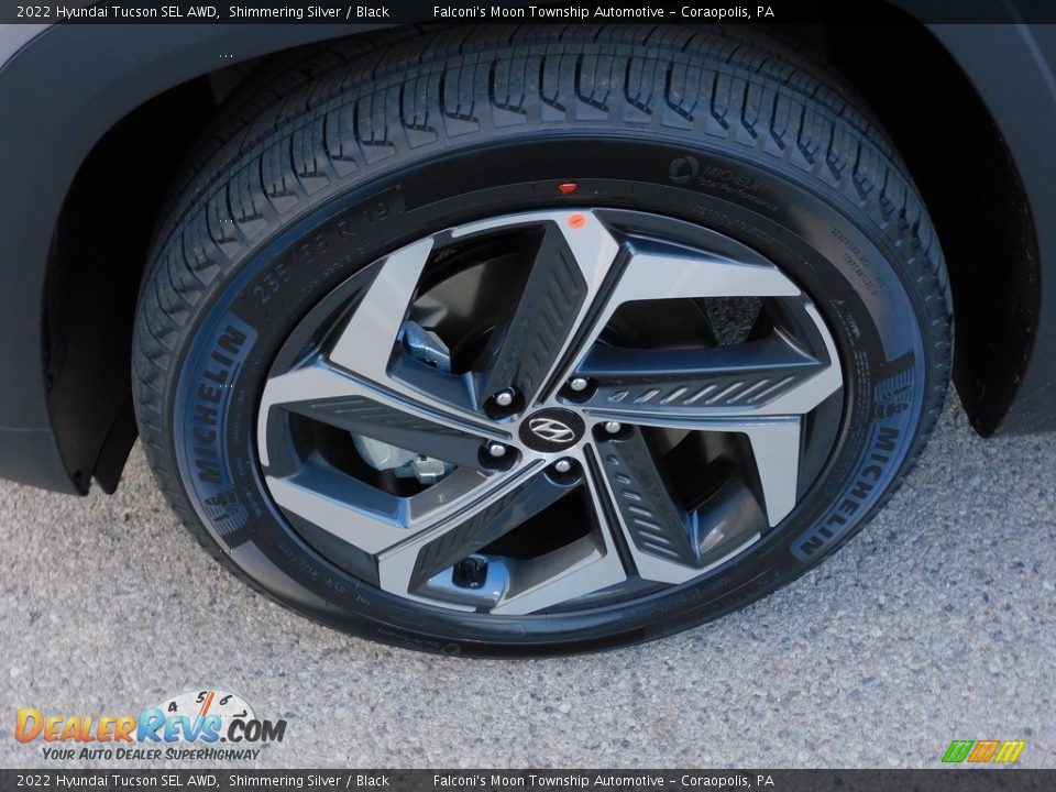 2022 Hyundai Tucson SEL AWD Shimmering Silver / Black Photo #10