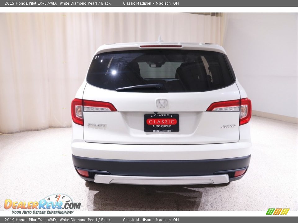 2019 Honda Pilot EX-L AWD White Diamond Pearl / Black Photo #21
