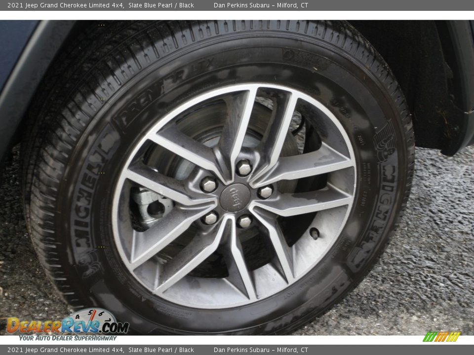 2021 Jeep Grand Cherokee Limited 4x4 Slate Blue Pearl / Black Photo #26
