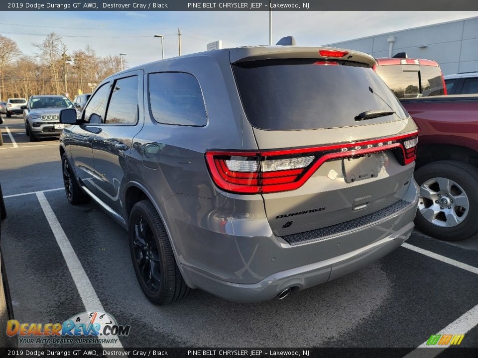 2019 Dodge Durango GT AWD Destroyer Gray / Black Photo #4