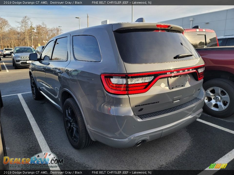 2019 Dodge Durango GT AWD Destroyer Gray / Black Photo #4