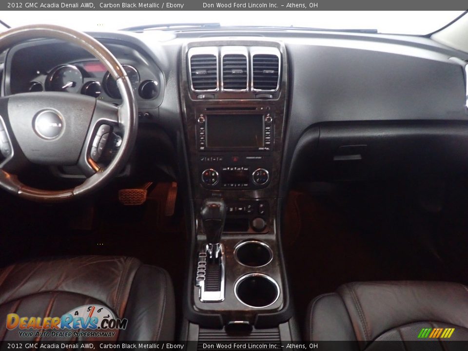 2012 GMC Acadia Denali AWD Carbon Black Metallic / Ebony Photo #29