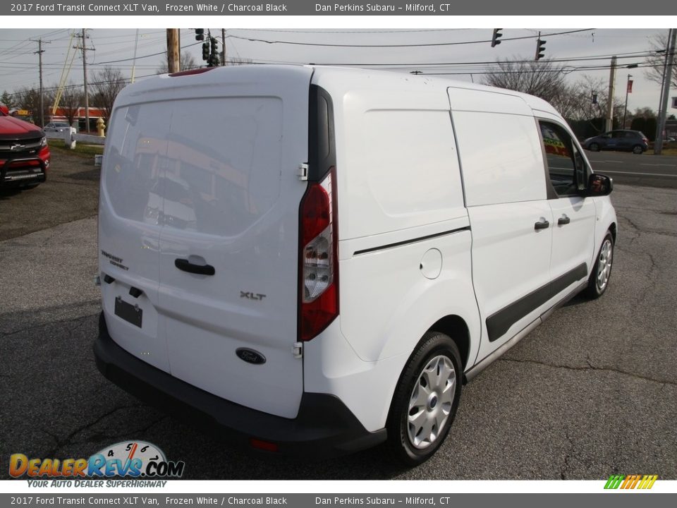 2017 Ford Transit Connect XLT Van Frozen White / Charcoal Black Photo #5