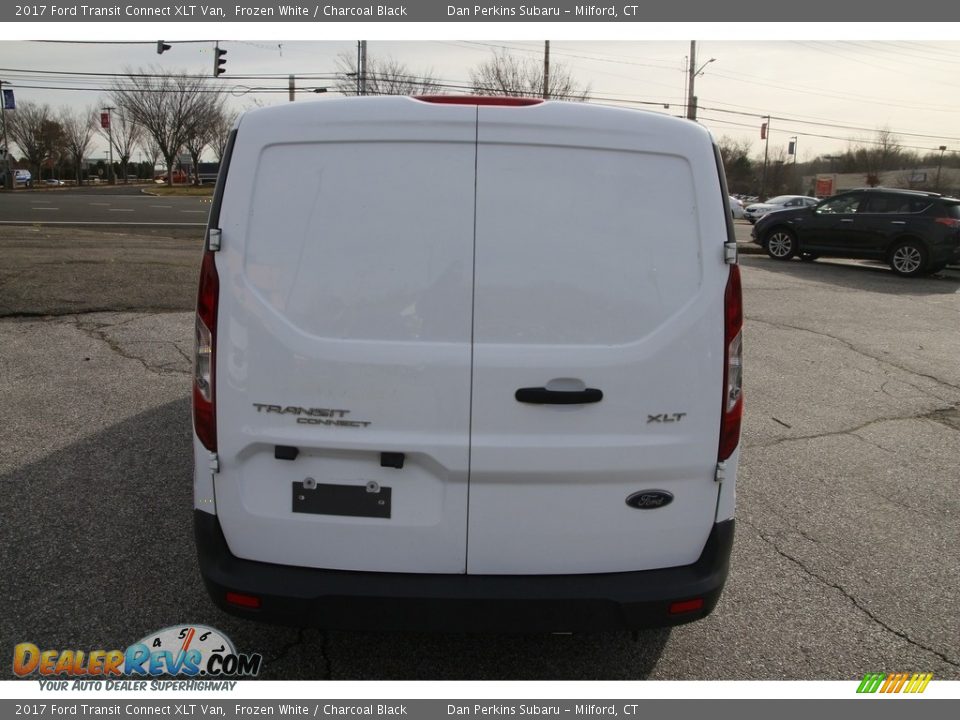2017 Ford Transit Connect XLT Van Frozen White / Charcoal Black Photo #6