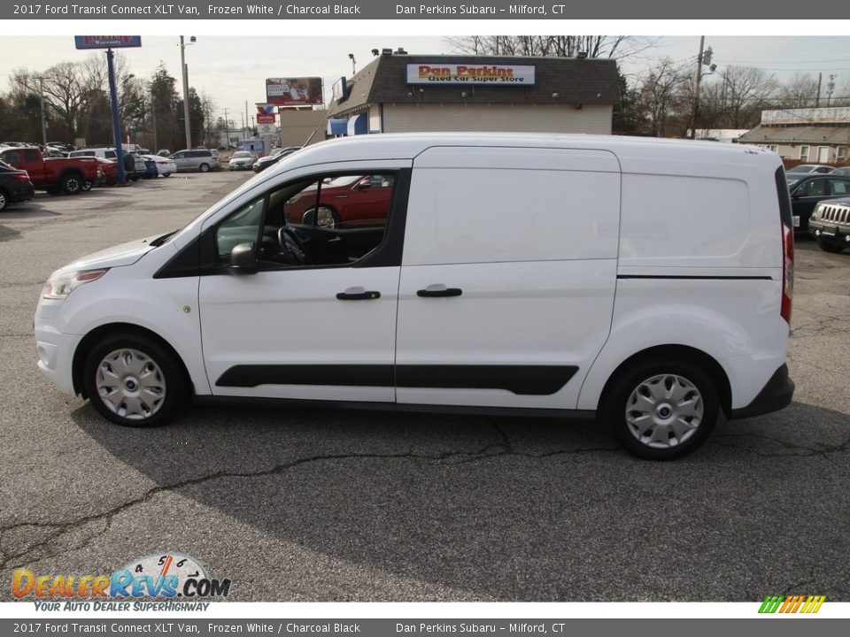 2017 Ford Transit Connect XLT Van Frozen White / Charcoal Black Photo #8