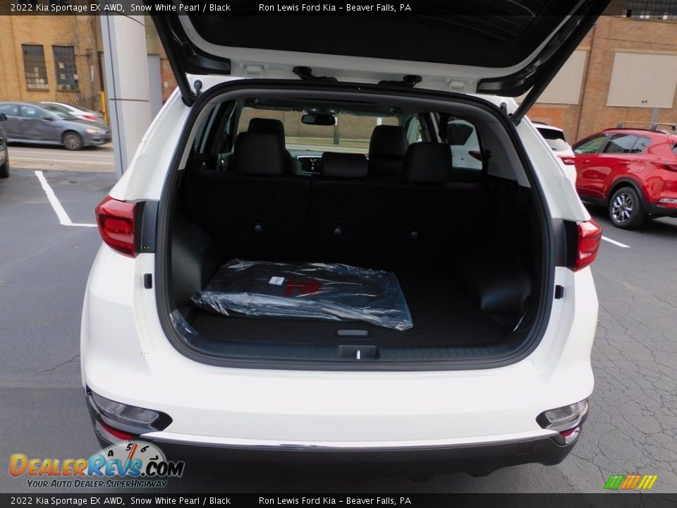 2022 Kia Sportage EX AWD Snow White Pearl / Black Photo #4