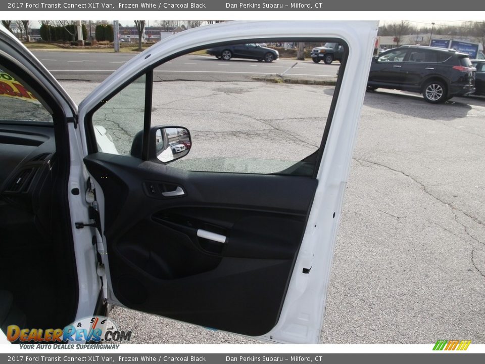 2017 Ford Transit Connect XLT Van Frozen White / Charcoal Black Photo #15