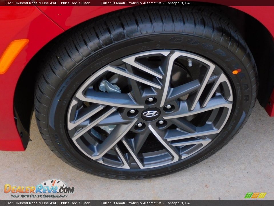 2022 Hyundai Kona N Line AWD Wheel Photo #10