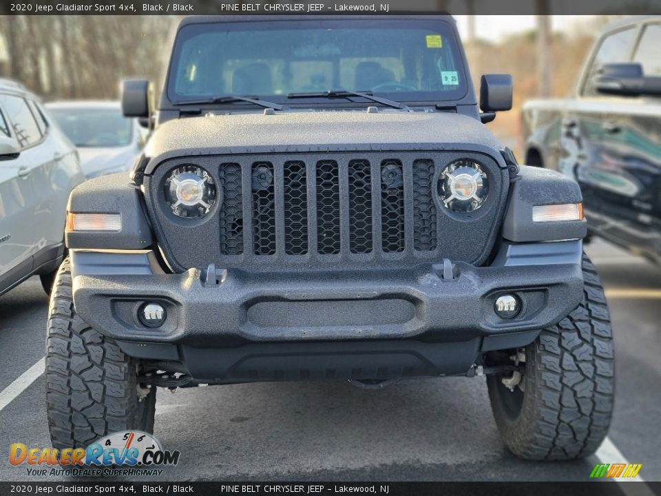 2020 Jeep Gladiator Sport 4x4 Black / Black Photo #2