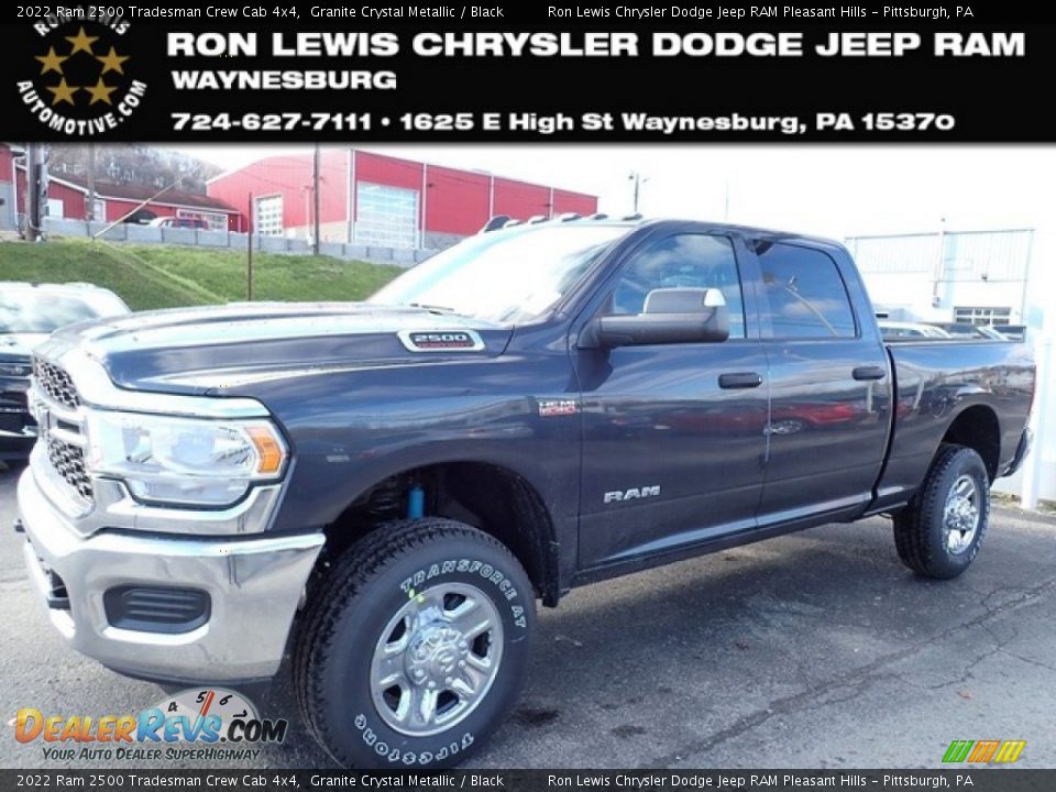 2022 Ram 2500 Tradesman Crew Cab 4x4 Granite Crystal Metallic / Black Photo #1