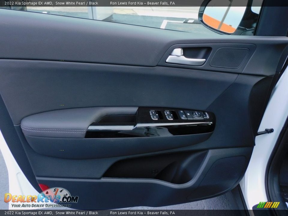 2022 Kia Sportage EX AWD Snow White Pearl / Black Photo #14