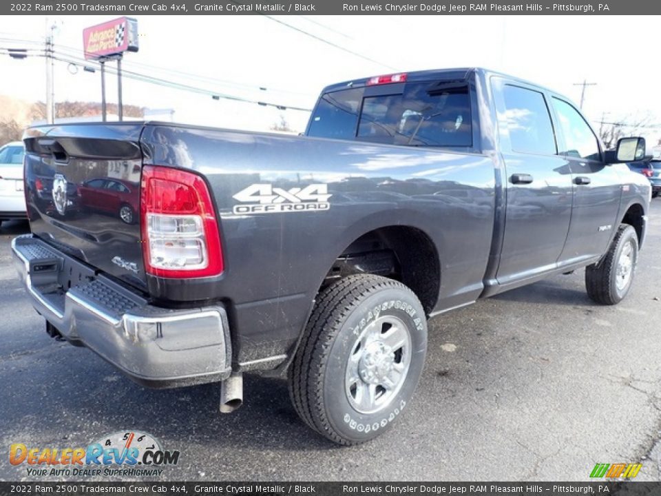 2022 Ram 2500 Tradesman Crew Cab 4x4 Granite Crystal Metallic / Black Photo #5