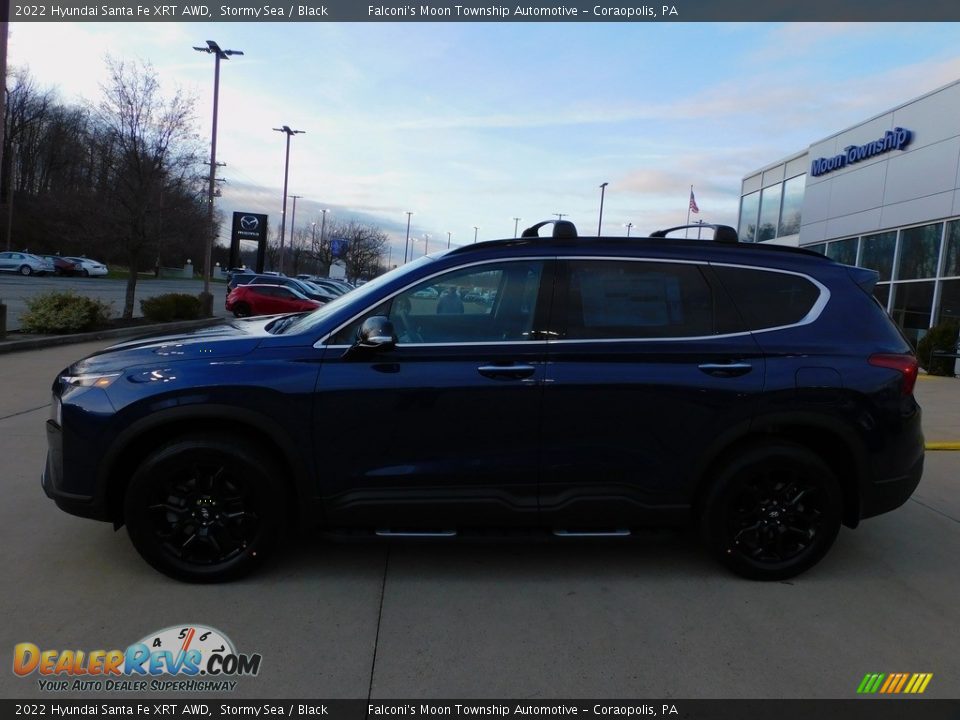 2022 Hyundai Santa Fe XRT AWD Stormy Sea / Black Photo #6