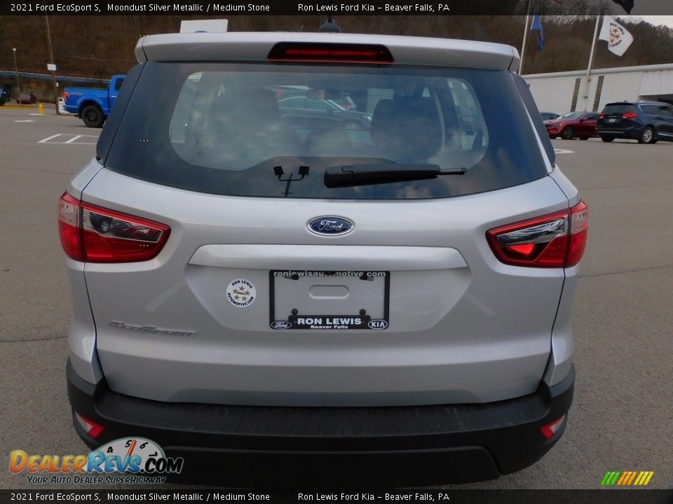 2021 Ford EcoSport S Moondust Silver Metallic / Medium Stone Photo #3