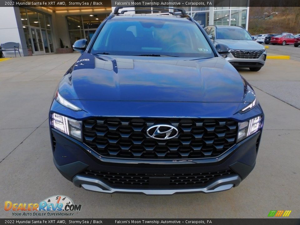 2022 Hyundai Santa Fe XRT AWD Stormy Sea / Black Photo #8