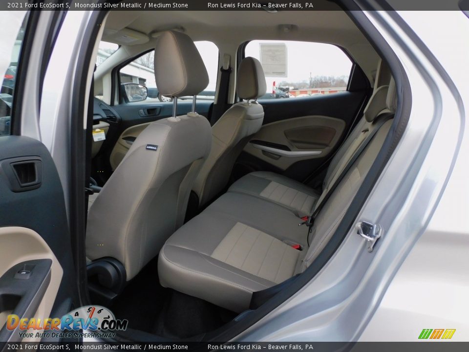 2021 Ford EcoSport S Moondust Silver Metallic / Medium Stone Photo #11