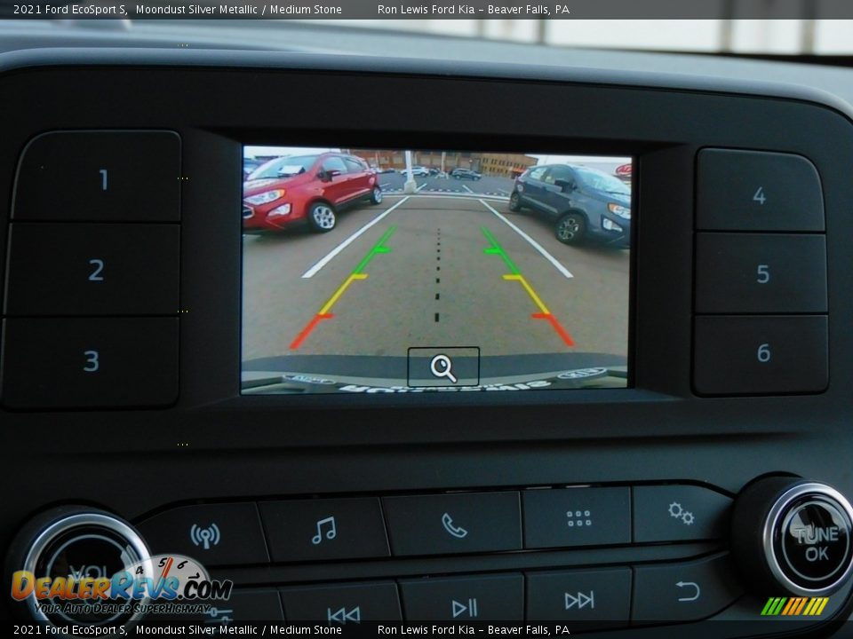 2021 Ford EcoSport S Moondust Silver Metallic / Medium Stone Photo #15