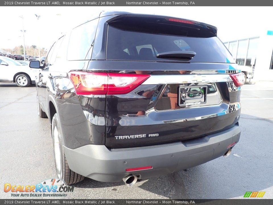 2019 Chevrolet Traverse LT AWD Mosaic Black Metallic / Jet Black Photo #5