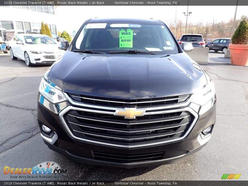 2019 Chevrolet Traverse LT AWD Mosaic Black Metallic / Jet Black Photo #13