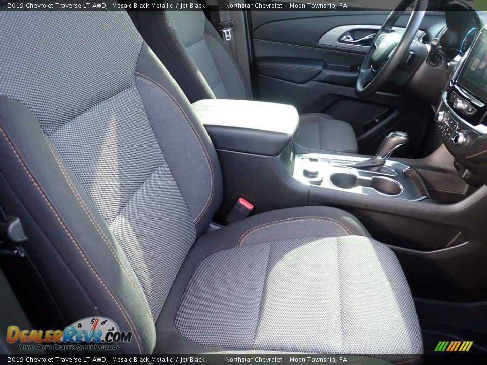 2019 Chevrolet Traverse LT AWD Mosaic Black Metallic / Jet Black Photo #15