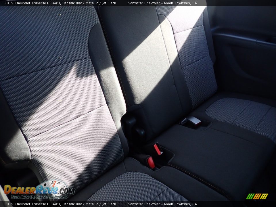 2019 Chevrolet Traverse LT AWD Mosaic Black Metallic / Jet Black Photo #19