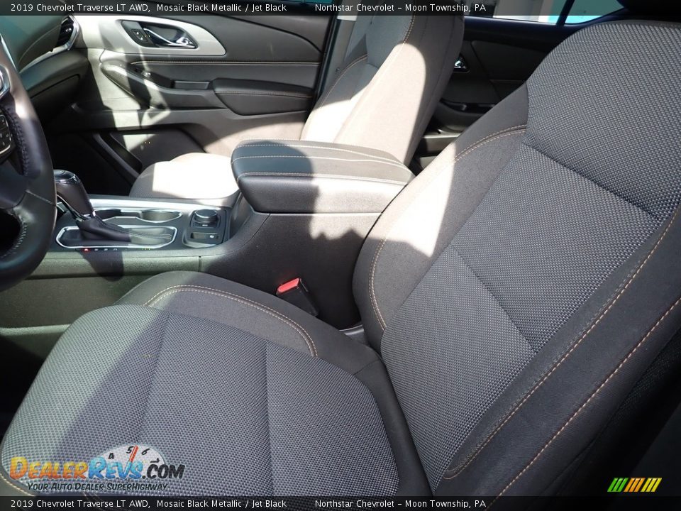 2019 Chevrolet Traverse LT AWD Mosaic Black Metallic / Jet Black Photo #20