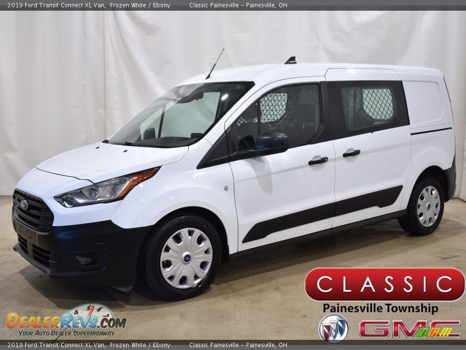 2019 Ford Transit Connect XL Van Frozen White / Ebony Photo #1