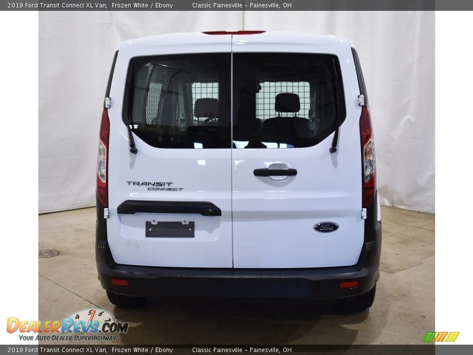 2019 Ford Transit Connect XL Van Frozen White / Ebony Photo #3