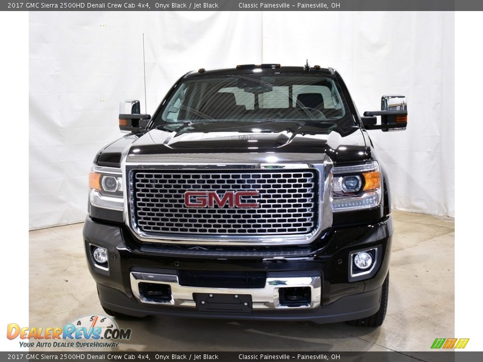 2017 GMC Sierra 2500HD Denali Crew Cab 4x4 Onyx Black / Jet Black Photo #4