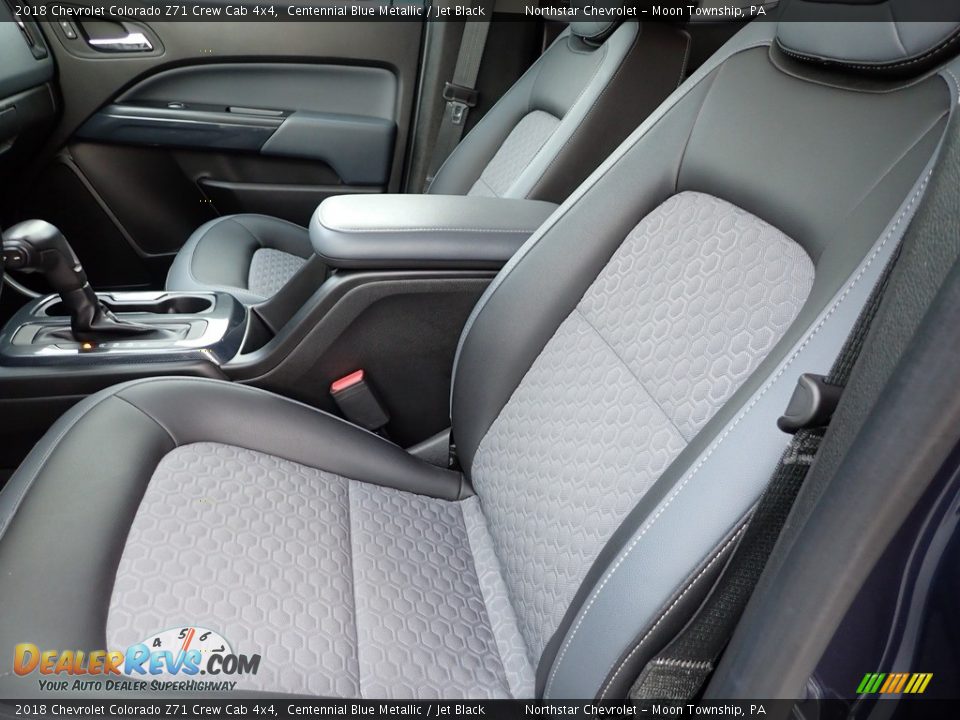 2018 Chevrolet Colorado Z71 Crew Cab 4x4 Centennial Blue Metallic / Jet Black Photo #20