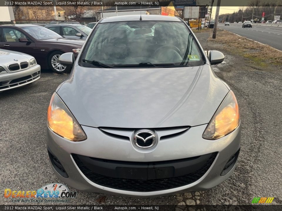 2012 Mazda MAZDA2 Sport Liquid Silver Metallic / Black Photo #10